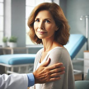 woman cancer treatment